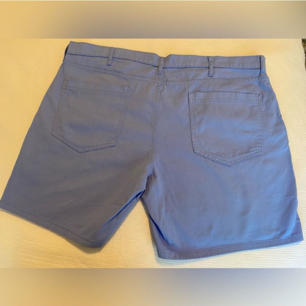 amazon essentials women shorts light blue size 40 - Picture 2 of 6